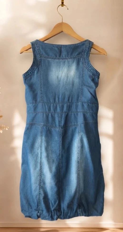 Robe en jean sans manches GART  – T. 36 – 100 % coton – photo 2